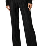ANINE BING Black Billie Plissé Pleated Trousers Women’s Size Small NWT Photo 0