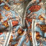 One Piece Women’s Cut Out Tie Neck Floral  Swimsuit Bathing Suit Photo 3