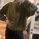Roma Concept Vintage Retro Look Knit Jacket olive Green Comfy Roomy Small Medium Photo 0