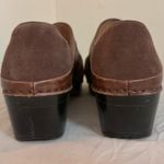 Dansko  Brown Suede & Leather Floral Clogs | Slip-On Comfort | Size 38 Photo 5