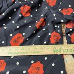 Saint Laurent  Silk Floral Rose Dot Mini Dress Size‎ 42 Photo 12