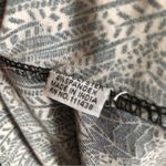 Lapogee Witchy Fall Geometric Black Tan Pattern Bell Sleeve V Photo 6