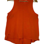 GapFit Orange Muscle Tee Sleeveless with Open Back Photo 0