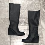 Zodiac  Iggy Wedge Knee-High Boots in Black, Size 6.5 NEW w/o Box Photo 1