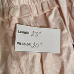 Chico's Light Pink Jacket with Layered Ruffles Size Medium Pink Satin Jacket Photo 8