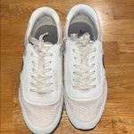 Tory Burch  Cream and Navy Sneakers Photo 11