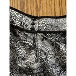 Byer California Vintage 90's  B Wear Blouse White Black Office Career Travel Sz M Photo 5