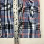 J. Jill size large new barley Multicolor Plaid Blazer lightweight blue red acada Photo 10