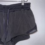 Lululemon Lined Running Shorts Black Photo 1
