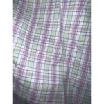 Lady Hagen  Shorts Size 14 Plaid Mid Rise 10" Inseam Golf Light Purple & Green Photo 12