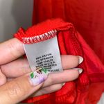 The Vanity Room NWOT $84  Red One Shoulder Blouse XS Photo 7