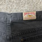 Brooks Vintage Charcoal A-Line Denim Skirt Photo 2