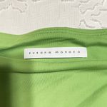 Susana Monaco  NWOT Lime Green Off-Shoulder Crop Top SIZE SMALL Photo 3