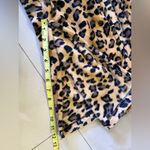 Leopard Print Robe Cozy house Full Zipper Two Pockets Lounger Wear Size 2 Brown Photo 4