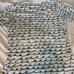 H&M  white and blue waves shirt  Photo 4