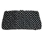 EXPRESS  Heart Shape Polka Dot Clutch Photo 1