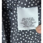 Modcloth Maxi Dress Women’s Sz M Black Polka Dot Stretchy Y2K Whimsigoth Elegant Photo 7