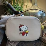 Coach Authentic Pebbled leather top zip Peanut Crossbody Photo 1