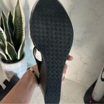 Charles David New! Charles by  Black Fefe‎ Platform Wedge Sandals Sz 10 Photo 7