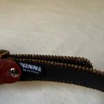 Nanni Milano Patchwork Tooled‎ Leather Belt Size 30 NWT with Dust Bag Y2K Brown Photo 3