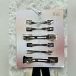 Happily Grey Black and Cream 6 Bow Clip Set Photo 8