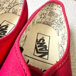 Vans Disney Red Black Yellow 90th Anniversary Mickey Mouse Low Top Sneakers W7 Photo 6