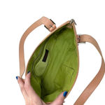 Hobo International  Pink Leather‎ Double Strap Baguette Bag Photo 10