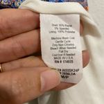 Renee C. Blue Jessica Printed Swing Skirt Sz MP NWT Photo 5