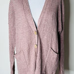 Free People Beach Smoked Mulberry Maiya Cardigan Photo 0