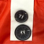 Avec Les Filles Hourglass Blazer Small Red Double Breasted Wool Holiday Chic Photo 13