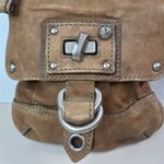 Juicy Couture  Vintage Genuine Leather Boho Crossbody Bag Photo 9