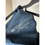 Beyond Yoga  Weekend Traveler Sleeveless Tank Top Women's XS Blue Boxy Crop Relax Photo 3