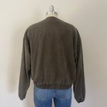 Hudson Olive Green Bomber Jacket Photo 2