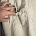 Sonoma Goods For Life Cream/Ivory Shacket (X-Large) Photo 3