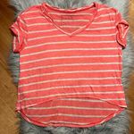 Free People  We The Free Cap Sleeve Striped T-Shirt Size XS Photo 0