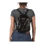 Jansport Vintage  Half Pint Mini Corduroy Backpack Classic Translucent Black Photo 3