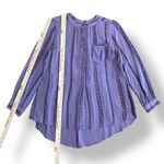 Free People  Shibori Magic Mountain Mist Top Womens Size XS‎ Purple Photo 2