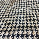 Nicole Miller EVIE HOUNDSTOOTH FAUX WRAP ASYMMETRICAL SKIRT Size 14‎ Black White Tweed Preppy Photo 14