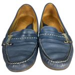 Peter Millar lf14f01 Blue Leather Loafers Flats Women's Size 7.5 Photo 7