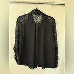 Quintessential Black Lace Button Photo 2