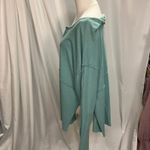 Urban Outfitters  Long Sleeve Henley‎ Top Womens Small Light Blue Boho Casual New Photo 6