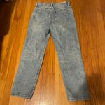 BLANK NYC The Madison Crop Denim Ripped High-Rise Crop Jeans Blue Size 27 Photo 3