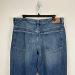 Madewell Petite Low Slung Baggy Crop Jean Croswell Wash Blue Relaxed US 30 P NWT Photo 13