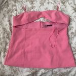 ZARA Pink Corset Top Photo 0