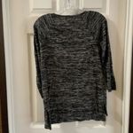 Old Navy  Heathered Grey Scoop Neck 3/4 Sleeve Top XS Photo 5