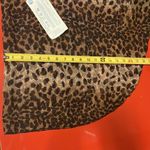 Zuliana One Size Leopard Print Sarong Skirt. Made in USA. New With Tags. Tan Photo 4