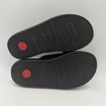 FitFlop  iQushion D-luxe Padded Size 8 EU 39 Black Leather Criss Cross Sandals Photo 6