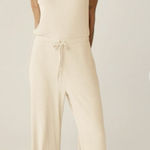 Beyond Yoga  Jetsetter Jumpsuit in Ivory Size Medium Photo 0