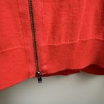 CAbi Cobblestone Cardigan Sweater Fiery Red Full Zip Back Size SMALL Photo 6