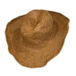 8 Other Reasons Woven Cowboy Hat in Dark Tan One Size New Womens Sun Western Photo 5